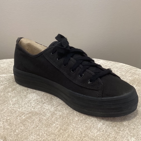 SALE!!!🏷️ Keds Triple Kick Platform Sneaker Black - 7.5M - Picture 9 of 14